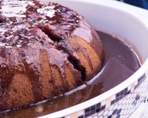 Sticky toffee pudding