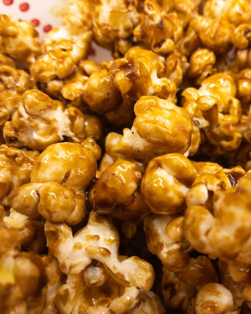 Homemade Toffee Popcorn