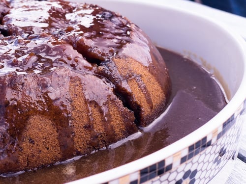 Sticky toffee pudding