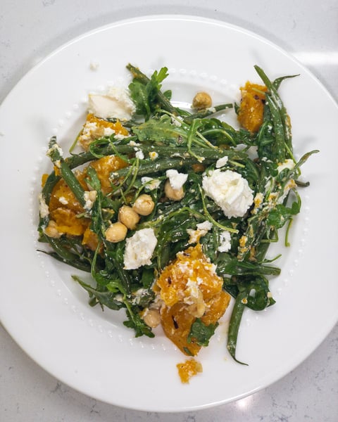 Butternut Squash & Hazelnut Salad