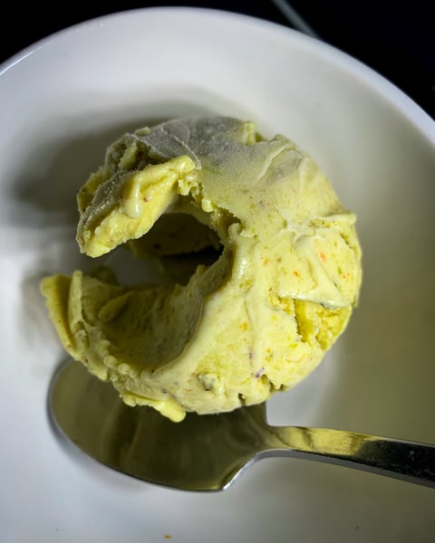 Pistachio & Cardamom Ice Cream