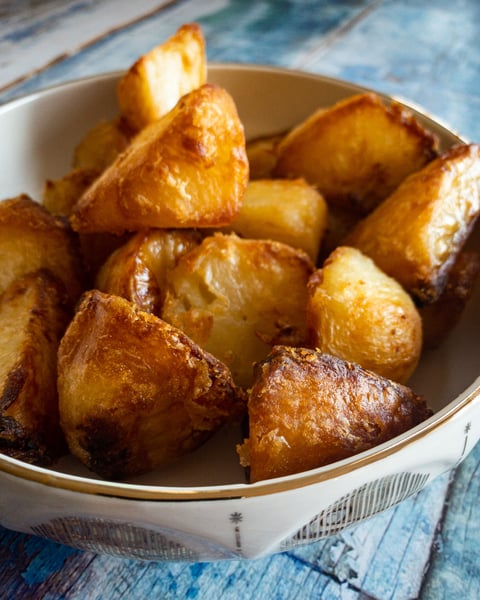 Crisp Yet Fluffy Roast Potatoes Every Time