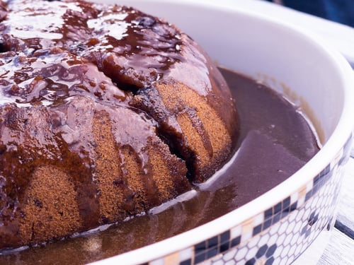 Sticky toffee pudding